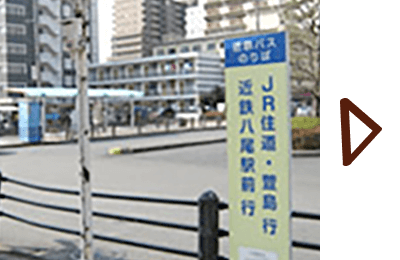近鉄けいはんな線荒本駅から2