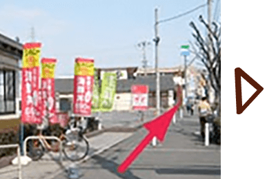 近鉄けいはんな線吉田駅から3