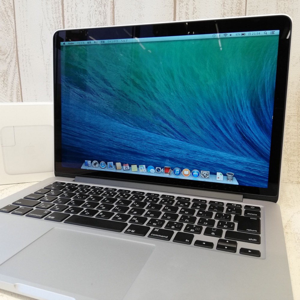 家電買取情報】コスパ抜群の名機MacBookPro［Retina-2014］が格安価格