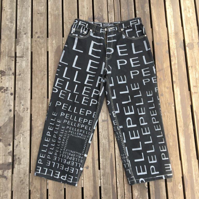 PELLE PELLE総柄デニムセットアップ-