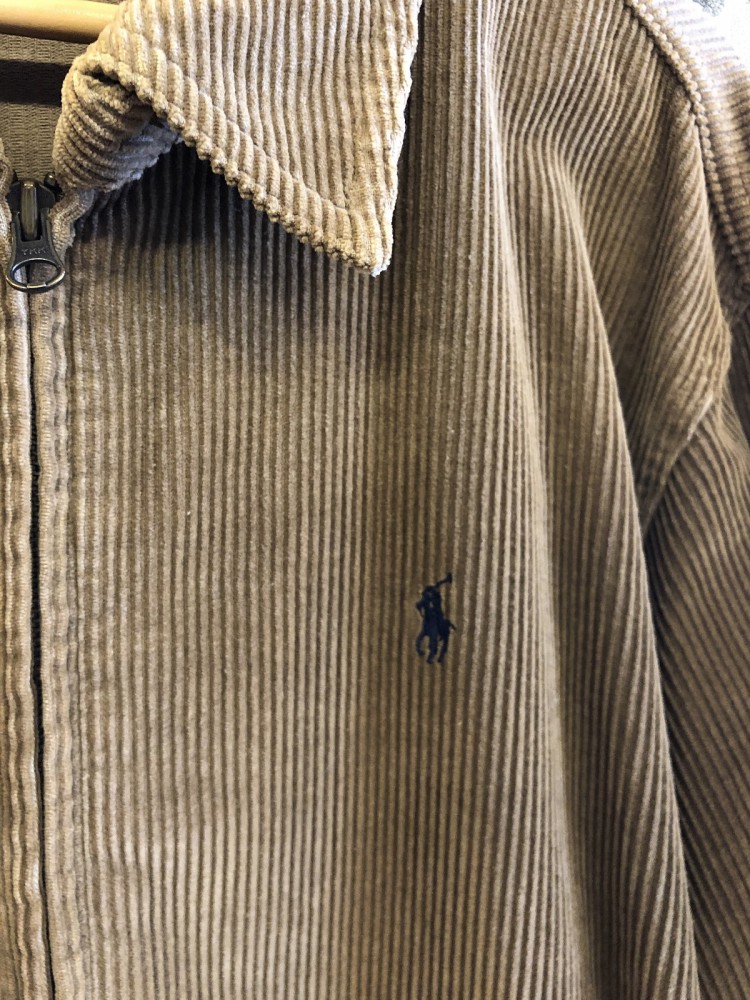 polo by ralph lauren コーデュロイ スイングトップ お買い取りいたし