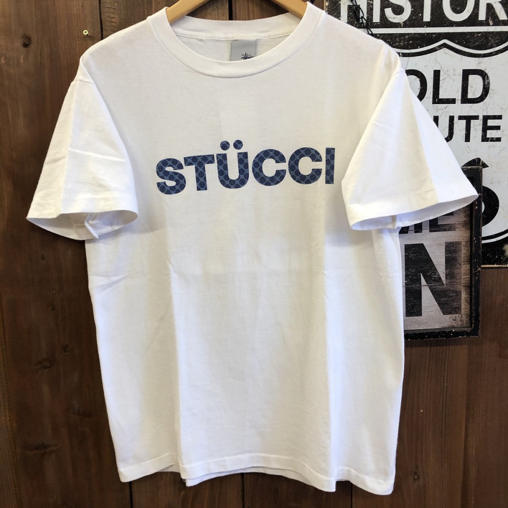 パロディ ステューシー stussy stucci 90年代ヴィンテージTシャツ - T