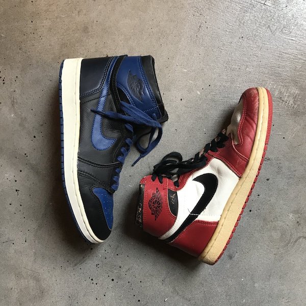 NIKE AIR JORDAN 1 エア ジョーダン1 違う