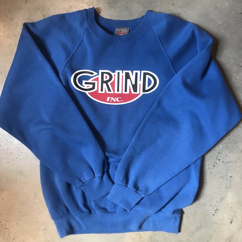 90s GRIND inc Crew Neck Sweat 買取しました | NEXT51三国ヶ丘店