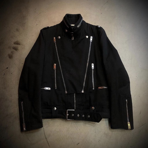 Dior Homme by Hedi Slimane 04AW Padded Riders Jacket | NEXT51三国 ...