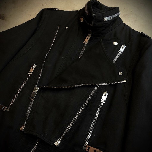 Dior Homme by Hedi Slimane 04AW Padded Riders Jacket | NEXT51三国 ...