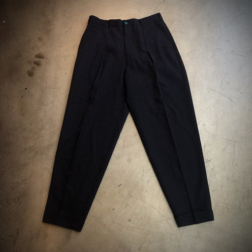 COMME des GARCONS HOMME PLUS AD1988 Wool Gabardine Wide Slacks ...