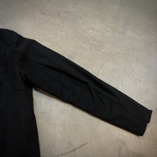 LABEL UNDER CONSTRUCTION Collarless cut-off coat | NEXT51三国ヶ丘店